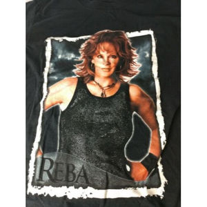 Reba McEntire Tour 2006 Concert T-Shirt  Sz Small Black Country Music